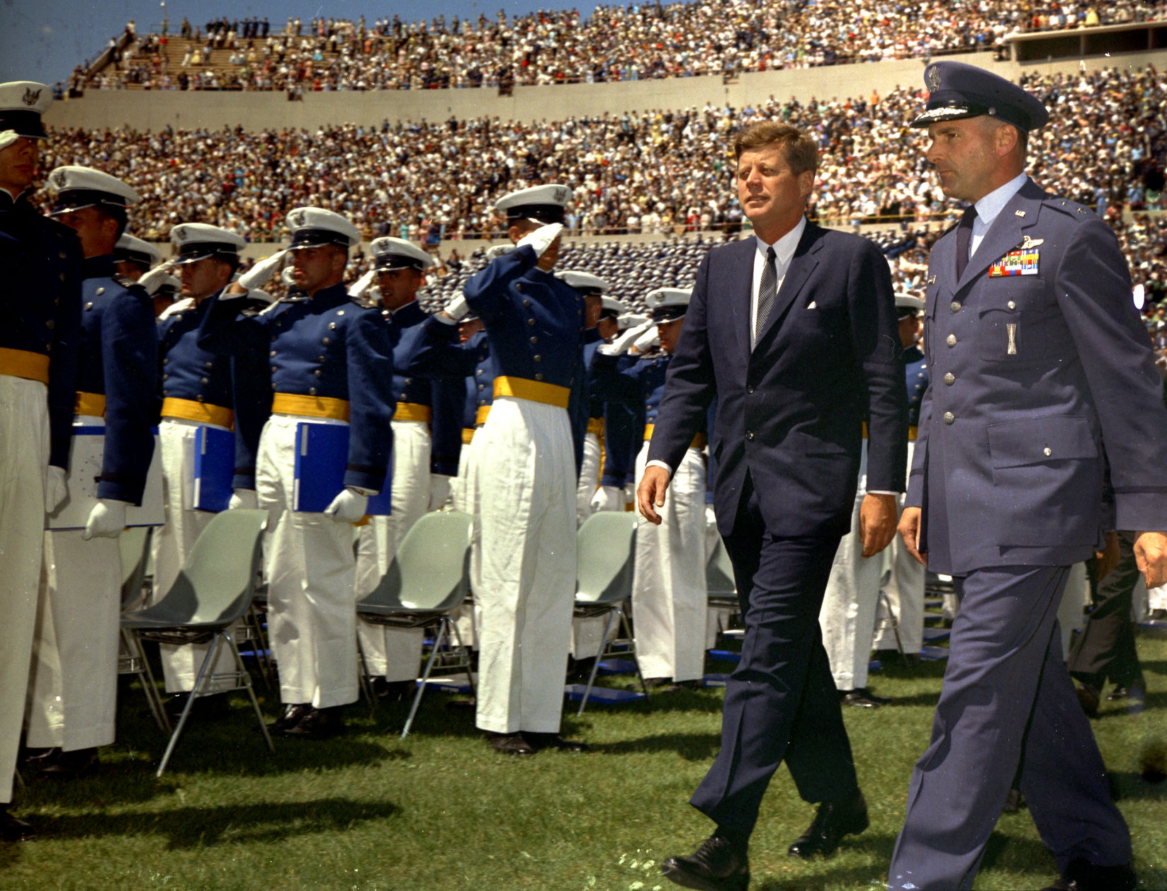 The day JFK became a member of Air Force's graduating class